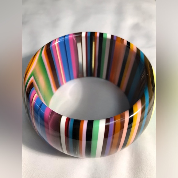 LAMINATED CHUNKY COLORFUL Bracelet - Picture 3 of 11